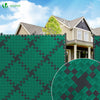 Kit de lamelles occultantes PVC brise vue 300m x 4.7cm avec 600 clips Vert - voonot.com