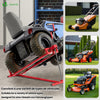 Leve tracteur Tondeuse Supporte 400 kg max Rouge - voonot.com