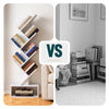 Bibliotheque Arbre etagere a Livres 38x19x113cm Blanc - voonot.com