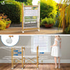 Sechoir a linge etendoir deluxe pliable Grande capacite sechage style bois blanc - voonot.com