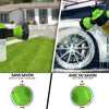 Tuyau d’Arrosage Extensible 15m avec Récipient Savon et accessoires vert - voonot.com