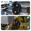 Chariot de course pliable aluminium 2 roues avec sac isotherme gris - voonot.com