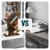 Bibliotheque Arbre etagere a Livres 30x16x40.5cm Marron Rustique - voonot.com