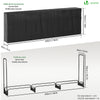 Serre buche 3m avec housse de protection noir - voonot.com
