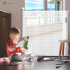 Barriere de securite retractable HAUTE 180x96cm blanc - voonot.com
