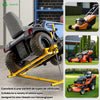Leve tracteur Tondeuse Supporte 400 kg max Jaune - voonot.com