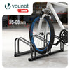 Ratelier range velo acier mural et sol 3 vélos Noir - voonot.com