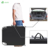 Transat pare soleil Lot de 2 pcs Noir - voonot.com