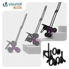 Chariot de courses pliable monte escalier style oxford gris - voonot.com