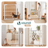 Barriere de securite a pression sans percage Largeur 88-96cm Metal blanc - voonot.com