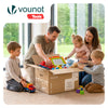Lot de 20 cartons de demenagement stockage 45L Fabrique en France 50x30x30cm - voonot.com
