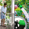 Tuyau d’Arrosage Extensible 15m Renforce avec Accessoires vert - voonot.com