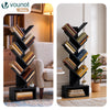 Bibliotheque Arbre etagere a Livres 38x19x113cm Noir - voonot.com