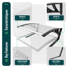 Garage de tondeuse robot Abri 82x80x46 cm transparent - voonot.com