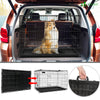 Cage pour chien pliable avec 2 portes verrouillable plateau amovible et housse de protection 122x75x81cm - voonot.com