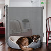 Barriere de securite retractable HAUTE 180x96cm gris - voonot.com