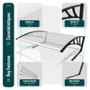 Garage de tondeuse robot Abri 105x80x46 cm transparent - voonot.com