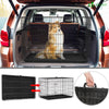 Cage pour chien pliable avec 2 portes verrouillable plateau amovible 122x75x81cm - voonot.com