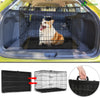 Cage pour chien pliable avec 2 portes verrouillable plateau amovible 92x58x64cm - voonot.com