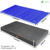 Matelas panier pour chien avec tapis gel rafraichissant amovible 115x80cm - voonot.com