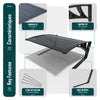 Garage de tondeuse robot Abri 82x80x46 cm Renfort Alu gris - voonot.com