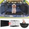 Cage pour chien pliable avec 2 portes verrouillable plateau amovible et housse de protection 107x70x78cm - voonot.com
