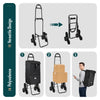 Chariot de course avec sac isotherme - voonot.com