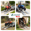 Lot de 2 rampe de chargement 160cm en acier galvanise - voonot.com