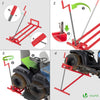 Leve tracteur Tondeuse Supporte 400 kg max Rouge - voonot.com