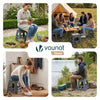 Tabouret pliant antiderapant 39x32x40 cm plastique gris - voonot.com