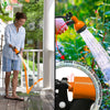 Tuyau d’Arrosage Extensible 30m avec Accessoires orange - voonot.com