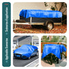 Bâche de Protection en Polyéthylène resistant et impermeable 180g/m² bleu 6x8m - voonot.com