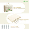 Voile d'ombrage Rectangulaire en Polyester Imperméable avec Kit de Montage 3x2m Beige - voonot.com