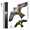 Lot de 2 Cerf volant anti oiseaux effaroucheur avec mat Faucon modele E et G - voonot.com