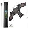 Cerf volant anti oiseaux effaroucheur avec mat Faucon modele F - voonot.com
