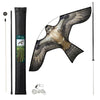 Cerf volant anti oiseaux effaroucheur avec mat Faucon modele E - voonot.com