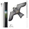 Cerf volant anti oiseaux effaroucheur avec mat Faucon modele C - voonot.com
