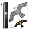 Lot de 2 Cerf volant anti oiseaux effaroucheur avec mat Faucon modele A et G - voonot.com