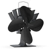 Ventilateur poele bois 4 lames avec Protection Contre le Surchauffe - voonot.com