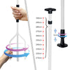 Auvent retractable manuel sans percage 300cm beige - voonot.com