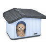 Maison pour chat chien plastique interieur exterieur 60x51x41cm Blanc - voonot.com