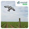 Cerf volant anti oiseaux effaroucheur sans mat Faucon modele C - voonot.com