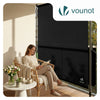 Store vertical sans percage extensible exterieur 200x310cm polyester anthracite - voonot.com