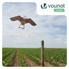 Cerf volant anti oiseaux effaroucheur sans mat Faucon modele B - voonot.com