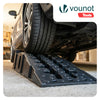 Lot 2 rampes nivellement voiture 5T cale d’acces PP 91x30.5x22cm noir - voonot.com