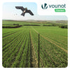 Lot de 2 Cerf volant anti oiseaux effaroucheur avec mat Faucon modele D et G - voonot.com