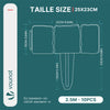 Bordure de jardin plastique PP imitation pierre 2.5m - voonot.com