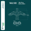 Cerf volant anti oiseaux effaroucheur sans mat Faucon modele E - voonot.com