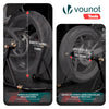 Bequille Moto roue arriere charge max 390 kg acier Noir - voonot.com