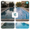 Bache piscine rectangulaire en Polyethylene 160 gr/m2 8x14m Bleue foncé - voonot.com